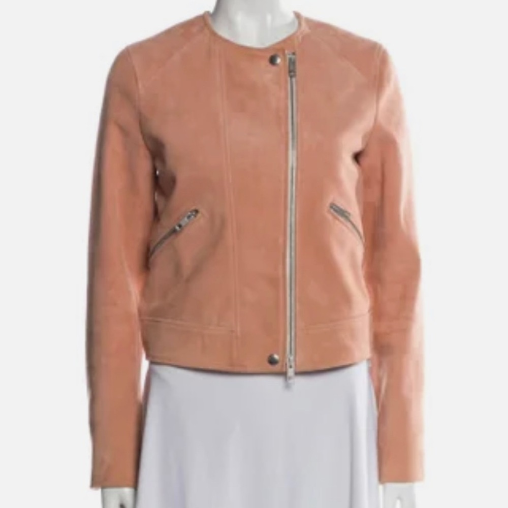 NWOT Stunning Rag and Bone leather Moto jacket size 0 XS